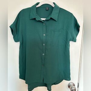 NWOT Green Shirt